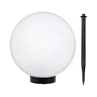 Green Blue Solar Led Light Garden Freestanding Lamp Ball Round White Multicolor (White 1 Pcs - 25cm)