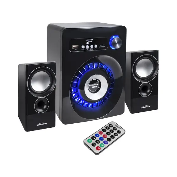 Audiocore AC910 Lautsprecherset 10 W Pc / Laptop Schwarz Bluetooth thumbnail