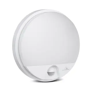 Maclean Led Deckenleuchte MCE291, Led-Wandlampe Mit Ir-Bewegungssensor U. Dämmerungsensor