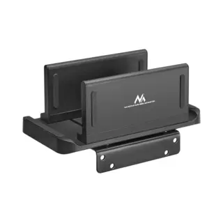 Maclean Adjustable Mini Cpu Pc Holder Mc-454, Pc Zubehör, Schwarz