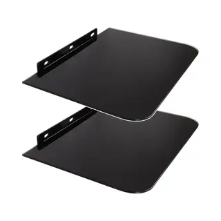 Maclean Tv-Regal Mc-738, 2-tlg., Auflageoberfläche [35x25cm], Max. Belastung [10kg]