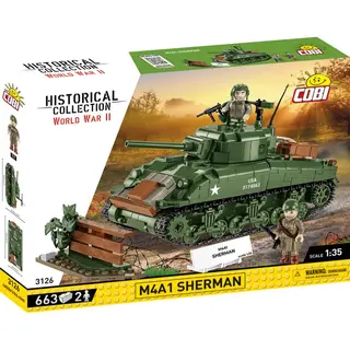 Cobi M4A1 Sherman - Niet Geschikt Voor Kinderen Onder 3 Jaar - 3126