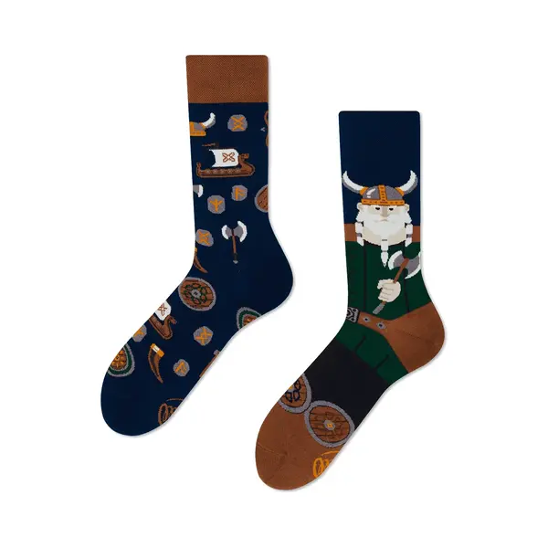 Many Mornings Unisex Sokken - Ragnasocks - Unisex - Maat, 35 - 38 thumbnail