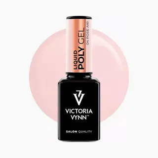 Victoria Vynn Liquid Poly Gel 15 Ml Uv/Led – Acrylic Strength & Gel Lightness | Self-Levelling Builder Gel In A Bottle For Nail Extensions - 04 Rose