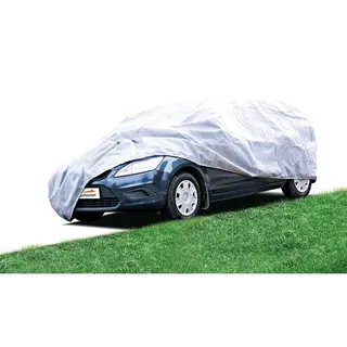 Carpassion 10024 Fahrzeugabdeckung M, Grau