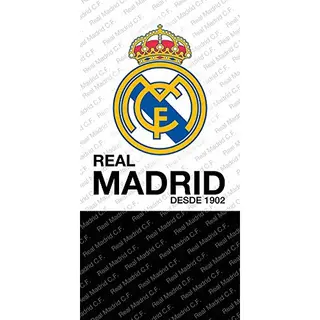 Real Madrid Badetuch Badehandtuch – Weiches & Saugstarkes Mikrofaser-Strandtuch 140x70 Cm
