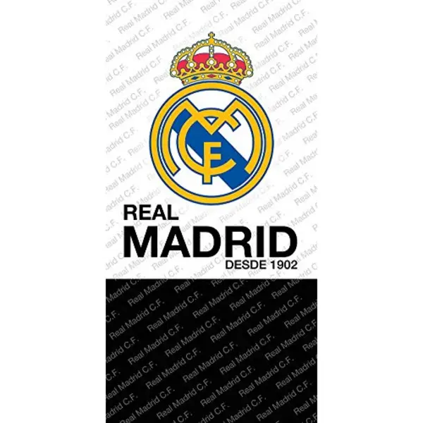 Real Madrid Badetuch Badehandtuch – Weiches & Saugstarkes Mikrofaser-Strandtuch 140x70 Cm thumbnail