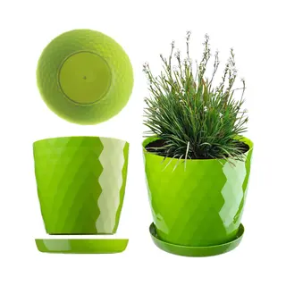 Kadax - Blumentopf, Ein Topf Für Blumen Und Pflanzen Mit Untersetzer, Pflanzkübel Leichtes Und Beständ
