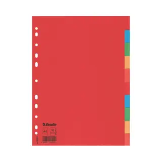 Esselte Multicoloured Card Dividers schutkaart Meerkleurig 1 stuk(s)