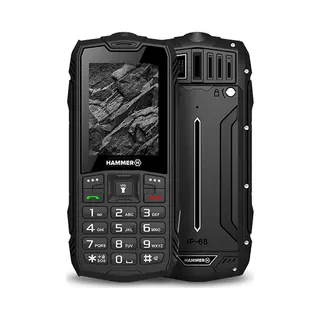 myPhone Hammer Rock 6.1 cm (2.4") 155 g Schwarz Kamera Handy