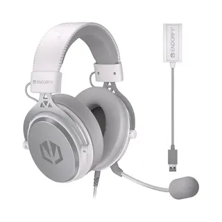 Endorfy Viro Plus Usb Onyx White Headset Wired Head-band Music/Everyday