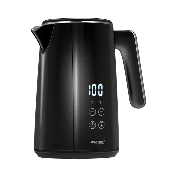 Mpm Mcz-120/C Wasserkocher 1, 5L Mit Doppelwand-Design, Temperaturregelung 40-100°C, Edelstahl-Innenbehälter, 2200W, Geräuscharm, Schnell Aufheizend, thumbnail
