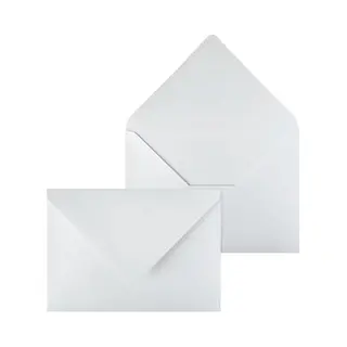 Netuno 20 Umschläge Perlmutt Weiß Din C5 16, 2 X 22, 9 Cm 120g Elegante Schimmernde Briefumschläge Glänzend Perlmutteffekt Für Hochzeitskarten
