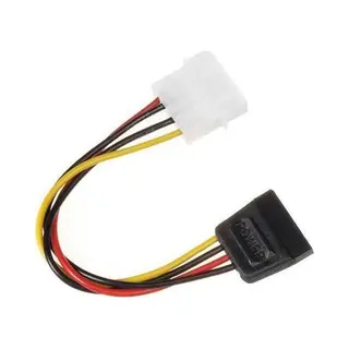 Maclean Câble Adaptateur D'alimentation Mctv-633 Molex Vers S-Ata, Interne Kabel (Pc)