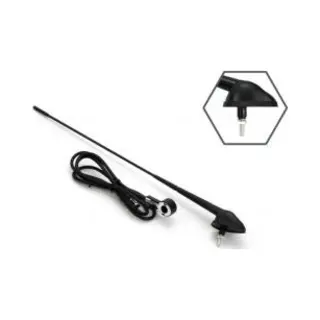 Amio Auto Antenne 40cm – 5mm Adapter – Complete Set Voor Montage