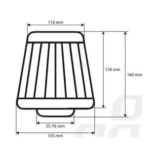 AMiO 02458 Sportluftfilter