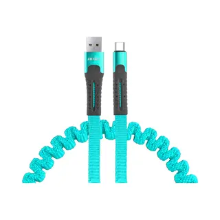 AMiO 02531 Usb-Ladekabel Türkis, Box