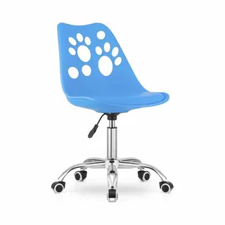 Best For Home Bedrukte Draaistoel - Blauw