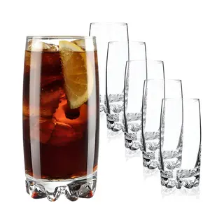 Wassergläser, Set De 6, Trinkgläser, Saftgläser Aus Glas, 365ml - Kadax