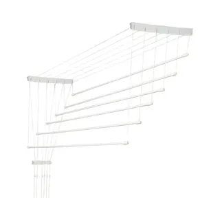 Kadax - Deckenwäschetrockner, Wäschetrockner Für Die Decke 6x80/weiß