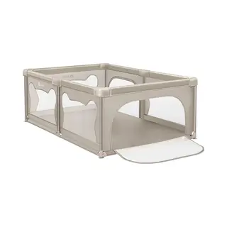 Lionelo Willow Opvouwbare Box Voor Baby's, 0-48 Maanden, Grote Ruimte, 127 X 187 X 68 Cm, Babybox Met Ademend Net, 2 Zijdelingse Ingangen Met