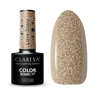 01 Love Story Uv Nagellack 5 Ml Claresa