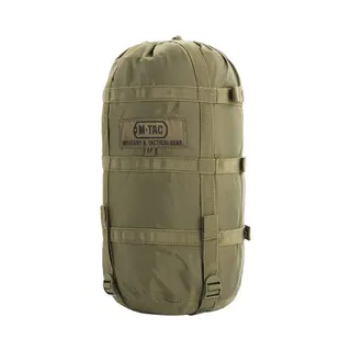 M-Tac Schlafsack Kompressionssack, Militär, Wasserabweisend, Kompressionssack, Leicht, Nylon, 12 Liter, Für Reisen, Camping, Wandern, Outdoor (M –