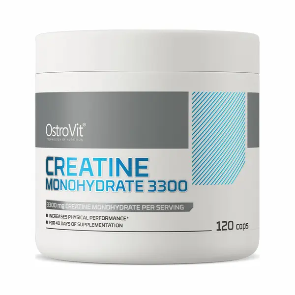 Creatine - OstroVit Creatine Monohydraat - 120 Capsules thumbnail