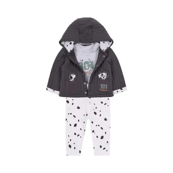101 Dalmatiërs Disney - Grijze Baby Kledingset / 80 thumbnail