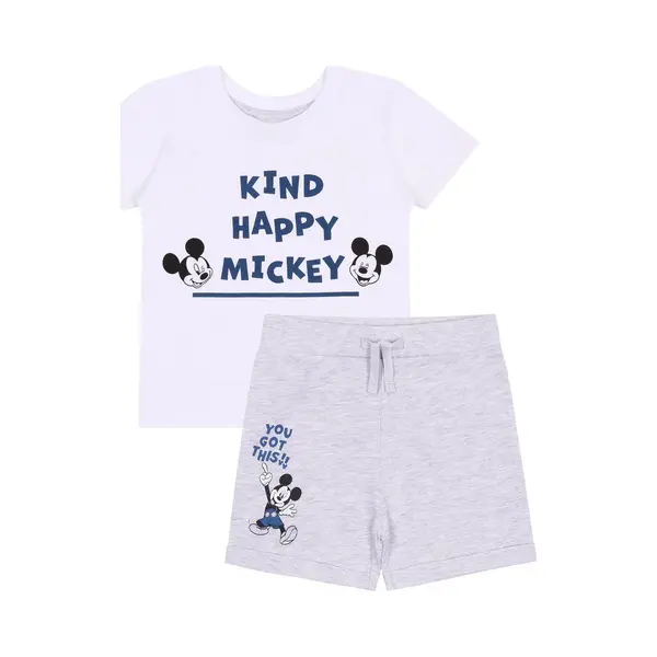 Disney Setje Babysweatshirt Met Korte Broek - Mickey Mouse / 80 thumbnail