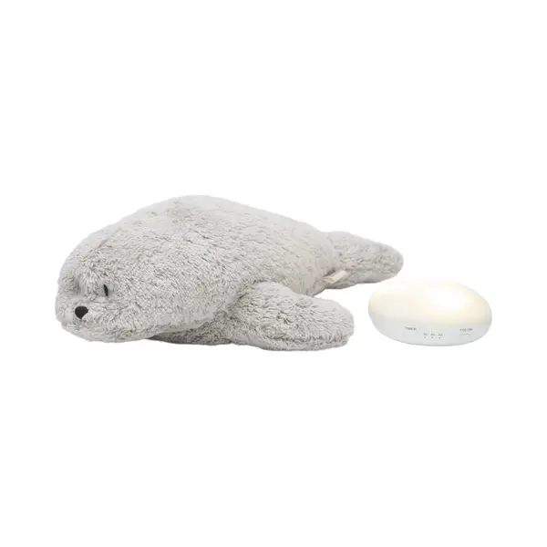 Moonie The Humming Seal Slaapknuffel - Zeehond - Vanaf 0 Maanden - Gray thumbnail