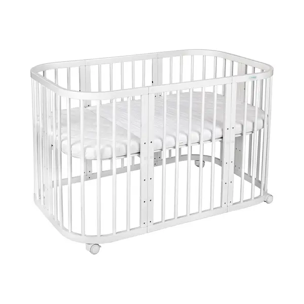 Waldin W2 Combibed 7‑in‑1 - White Inclusief Matras thumbnail