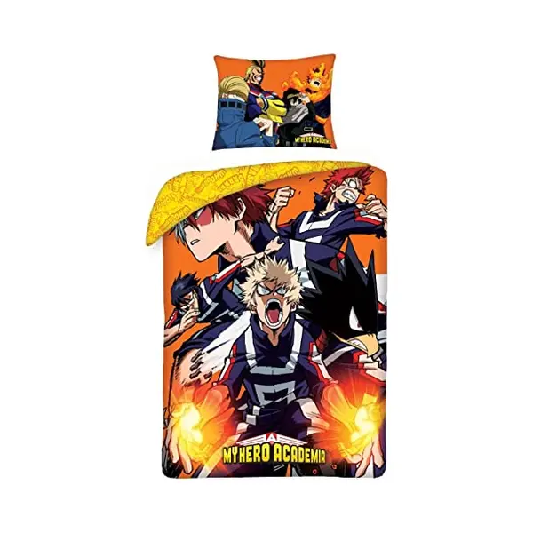 My Hero Academia Dekbedovertrek Heroes Rising 140 X 200 Cm thumbnail