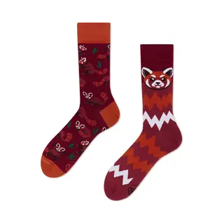 Many Mornings Unisex Sokken - Red Panda - Unisex - Maat, 39 - 42