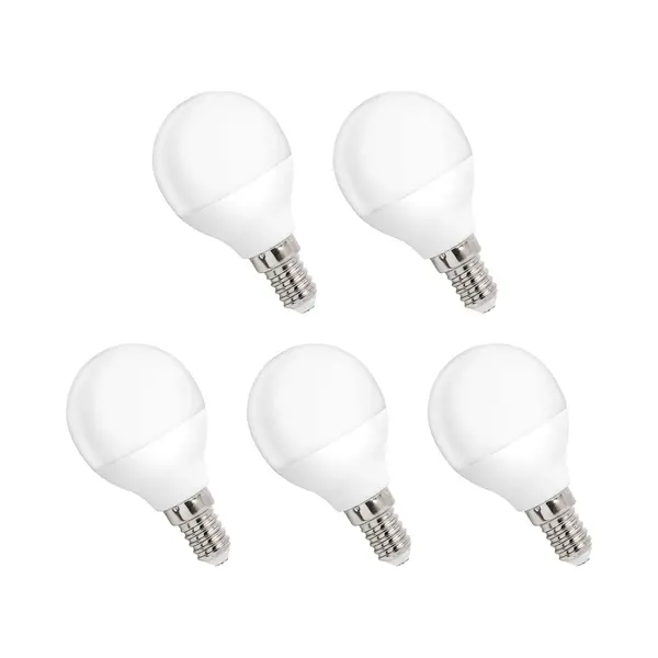 Spectrum Led Kogellamp E14 1W - 230V - 90 Lumen - 6000K Koud Wit - Helder Daglicht - Energiezuinig - 5 Stuks thumbnail