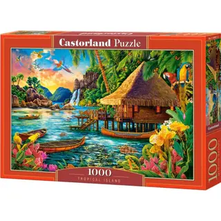 Castorland Puzzle 1000 Pièces , Ile Tropicale