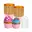 +DEKELS, Goud, Roze