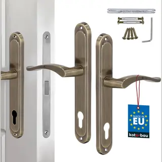 Kotarbau® Türgriff Innentüren Pz Türklinke 90 Mm Patina Türgriffe Langschild Türdrückergarnitur Zimmertürschloss Türbeschlag Für Innentüren