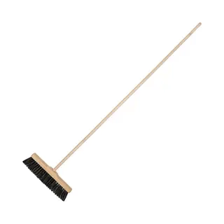 Kotarbau Bezem, 35cm, Bruin, Straatveger, Houten Steel