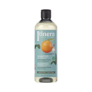 sarcia.eu Itinera - Shampoo Voor Haarvernieuwing Met Siciliaanse Bittere Sinaasappel, 95% Natuurlijke Ingrediënten, 370 Ml