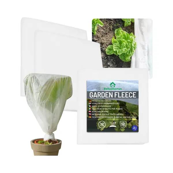 sarcia.eu Vliesdoek Winterbedekkingsvlies Voor Planten Plantenbescherming Tuinvlies Wit 100g/m2 Met Uv 1, 6 M / 15 Meter thumbnail