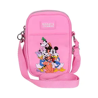 sarcia.eu Mickey Mouse Disney Rosa Mini-Tasche, Gürteltasche 17x11x3 Cm