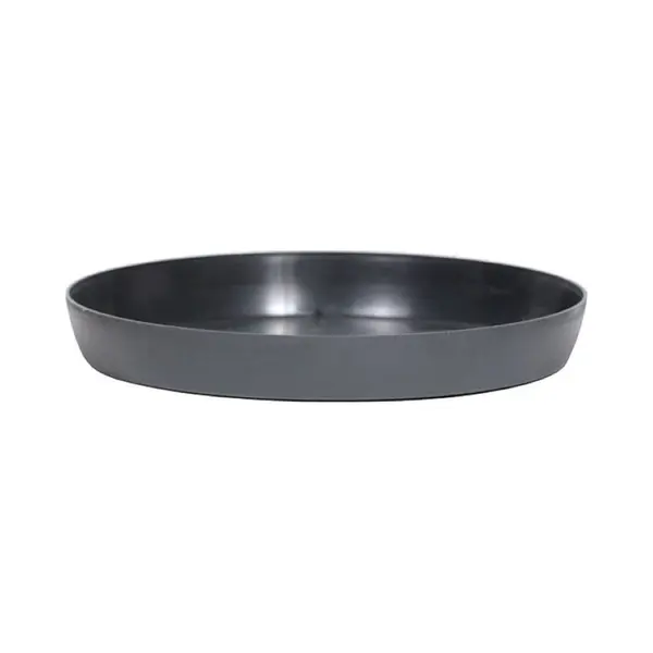 Prosperplast Opvangschaal/onderschaal Voor Bloempot/plantenpot - Antraciet - Rond - Dia 16 Cm thumbnail