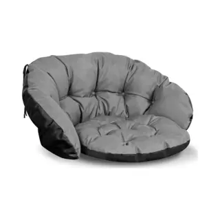 Aio Factory Tuinkussen 122x40 Cm Voor Schommelstoel Hangend Ooievaarsnest Waterdicht Grijs