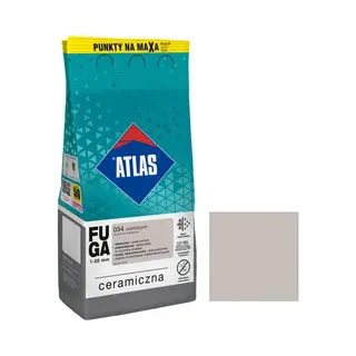 Atlas Fuga Keramische Voegsel (1-20mm) 034 Licht Grijs 5kg