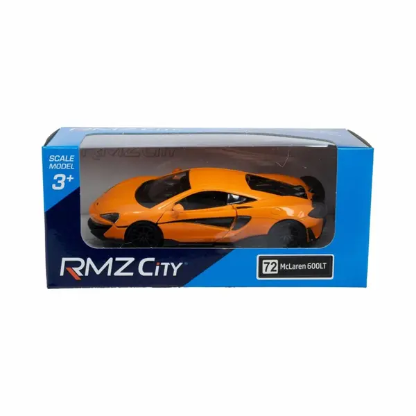 Rmz McLaren 600LT Oranje - Metalen Speelgoedauto Schaal 1, 32 thumbnail
