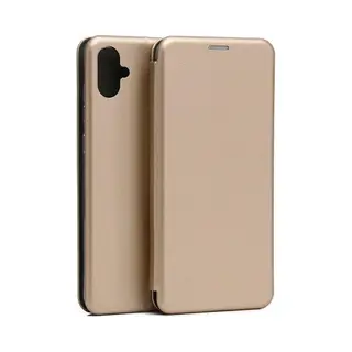 Beline Etui Book Magnetic Samsung A05 Złoty/gold (Samsung Galaxy A05), Smartphone Hülle, Gold