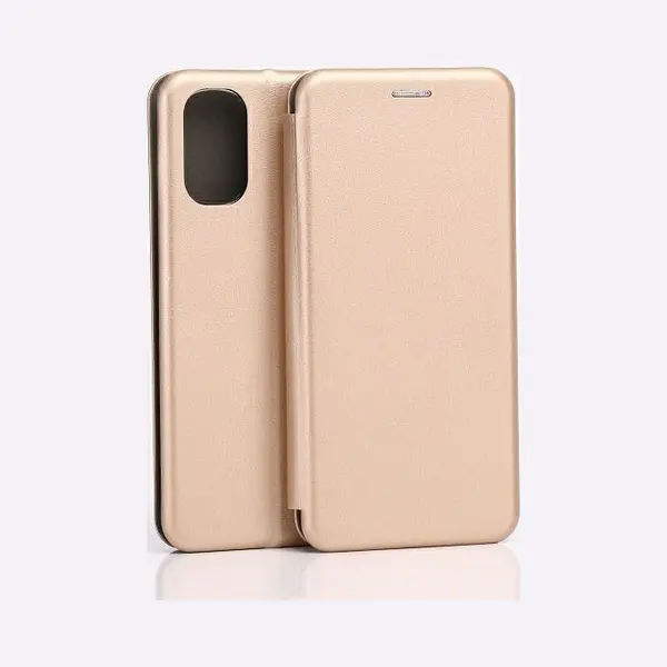 Beline Case Book Magnetisch Moto E32/E32s Goud/goud thumbnail