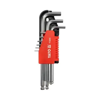 Yato Yt-0505 Sechskantschlüssel L-förmiger Inbusschlüssel-Satz Metrisch 9 Stück(e)