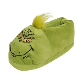 sarcia.eu Grinch Groene Warme Unisex Pantoffels, Antislip, Kerstslippers 36-38 Eu